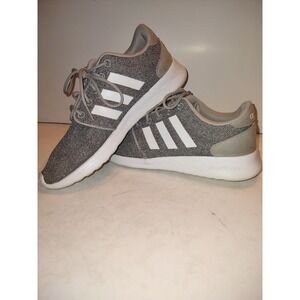adidas Gray and White Athletic Shoes